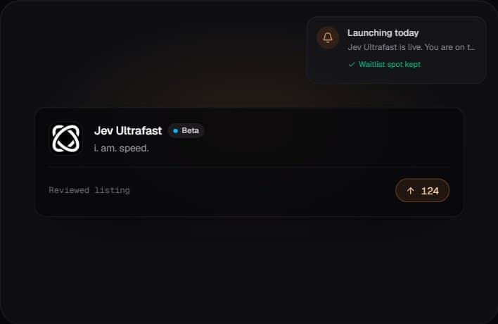 TeaserTrack motion step 3: Upvotes climb and the launch-day email lands.